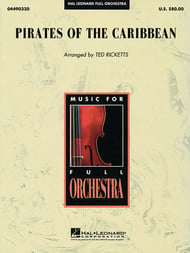 Pirates of the Caribbean Orchestra sheet music cover Thumbnail